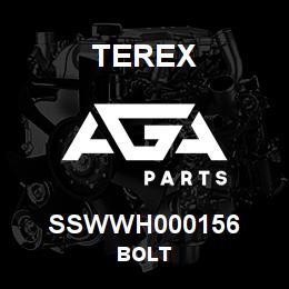 SSWWH000156 Terex BOLT | AGA Parts