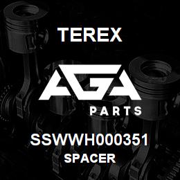 SSWWH000351 Terex SPACER | AGA Parts
