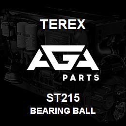 ST215 Terex BEARING BALL | AGA Parts
