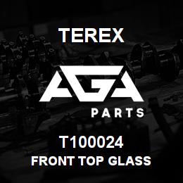 T100024 Terex FRONT TOP GLASS | AGA Parts