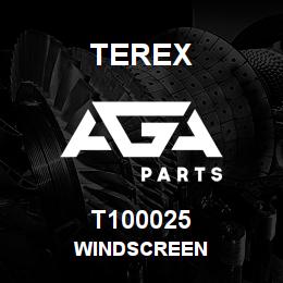 T100025 Terex WINDSCREEN | AGA Parts