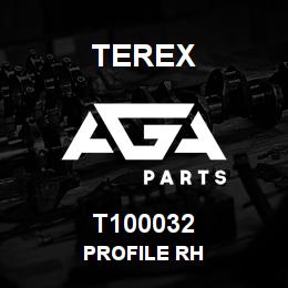 T100032 Terex PROFILE RH | AGA Parts