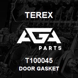 T100045 Terex DOOR GASKET | AGA Parts