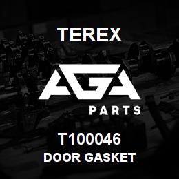 T100046 Terex DOOR GASKET | AGA Parts