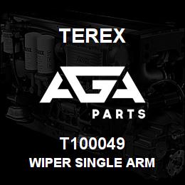 T100049 Terex WIPER SINGLE ARM | AGA Parts