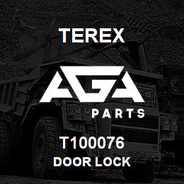 T100076 Terex DOOR LOCK | AGA Parts