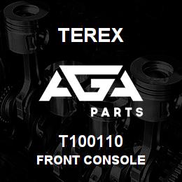 T100110 Terex FRONT CONSOLE | AGA Parts