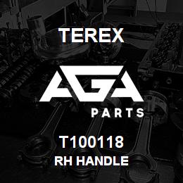 T100118 Terex RH HANDLE | AGA Parts