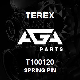 T100120 Terex SPRING PIN | AGA Parts