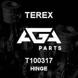 T100317 Terex HINGE | AGA Parts