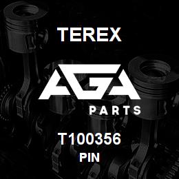 T100356 Terex PIN | AGA Parts