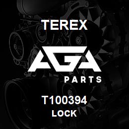 T100394 Terex LOCK | AGA Parts
