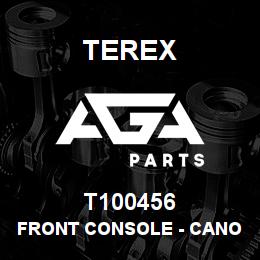T100456 Terex FRONT CONSOLE - CANOPY | AGA Parts