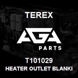 T101029 Terex HEATER OUTLET BLANKING CAP | AGA Parts