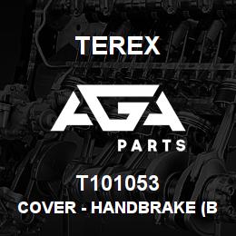 T101053 Terex COVER - HANDBRAKE (BLACK) | AGA Parts