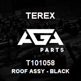 T101058 Terex ROOF ASSY - BLACK | AGA Parts