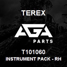 T101060 Terex INSTRUMENT PACK - RH CONSOLE - BLACK | AGA Parts