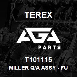T101115 Terex MILLER Q/A ASSY - FULLY HYDRAULIC (FABRICATED) | AGA Parts