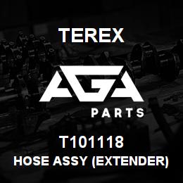 T101118 Terex HOSE ASSY (EXTENDER) | AGA Parts