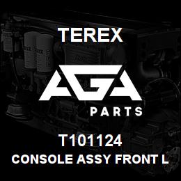 T101124 Terex CONSOLE ASSY FRONT LOWER ROPS (BLACK) | AGA Parts