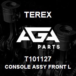 T101127 Terex CONSOLE ASSY FRONT LOWER CAB (BLACK) | AGA Parts