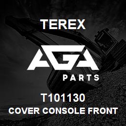 T101130 Terex COVER CONSOLE FRONT UPPER (BLACK) | AGA Parts