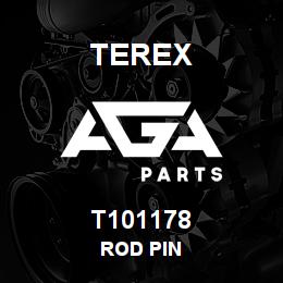 T101178 Terex ROD PIN | AGA Parts