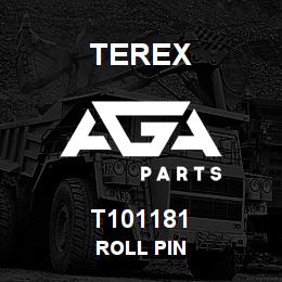 T101181 Terex ROLL PIN | AGA Parts