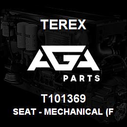 T101369 Terex SEAT - MECHANICAL (FABRIC) | AGA Parts