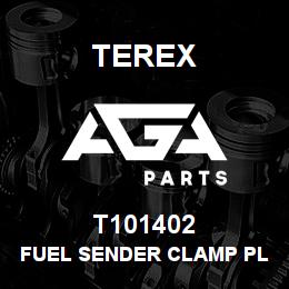 T101402 Terex FUEL SENDER CLAMP PLATE | AGA Parts