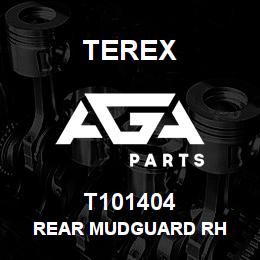 T101404 Terex REAR MUDGUARD RH | AGA Parts