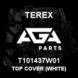 T101437W01 Terex TOP COVER (WHITE) | AGA Parts