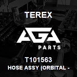 T101563 Terex HOSE ASSY (ORBITAL - STEER CYL RH) | AGA Parts
