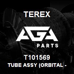 T101569 Terex TUBE ASSY (ORBITAL - STEER CYL LH) | AGA Parts