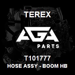 T101777 Terex HOSE ASSY - BOOM HB PILOT LINE | AGA Parts