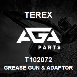 T102072 Terex GREASE GUN & ADAPTORS | AGA Parts