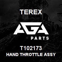 T102173 Terex HAND THROTTLE ASSY | AGA Parts