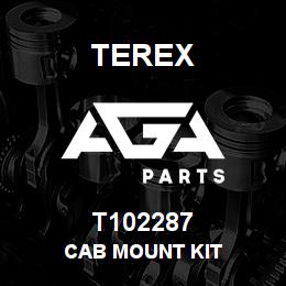 T102287 Terex CAB MOUNT KIT | AGA Parts