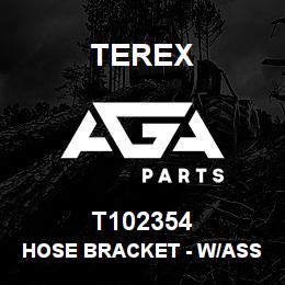 T102354 Terex HOSE BRACKET - W/ASSY LH | AGA Parts