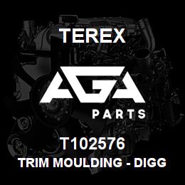 T102576 Terex TRIM MOULDING - DIGGER CONTROLS | AGA Parts
