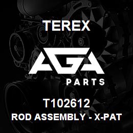 T102612 Terex ROD ASSEMBLY - X-PATTERN | AGA Parts