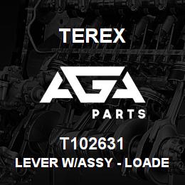 T102631 Terex LEVER W/ASSY - LOADER | AGA Parts