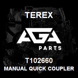 T102660 Terex MANUAL QUICK COUPLER | AGA Parts