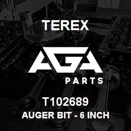 T102689 Terex AUGER BIT - 6 INCH | AGA Parts