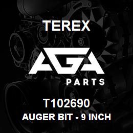 T102690 Terex AUGER BIT - 9 INCH | AGA Parts