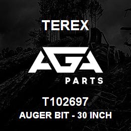 T102697 Terex AUGER BIT - 30 INCH | AGA Parts
