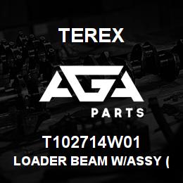 T102714W01 Terex LOADER BEAM W/ASSY (TEREX WHITE) | AGA Parts