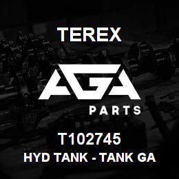 T102745 Terex HYD TANK - TANK GA | AGA Parts