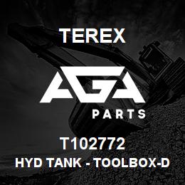 T102772 Terex HYD TANK - TOOLBOX-DOOR ASSY | AGA Parts