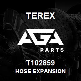 T102859 Terex HOSE EXPANSION | AGA Parts